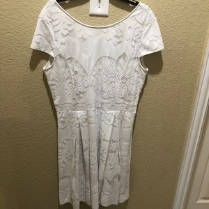 Cremieux White Dress Excellent Condition